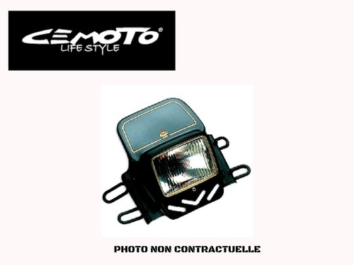 Plaque phare moto - plaque, ce